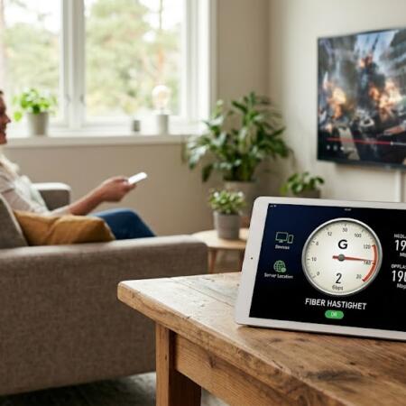 Fast: En komplett guide til fiberbredbånd, hastighet og stabilitet