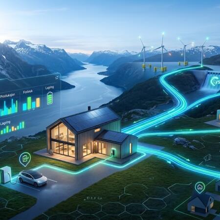 Lyse priser, energi og fiberbredbånd til norske hjem