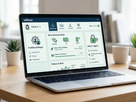 Altibox Min Side – Komplett guide til administrasjon, pakkevalg og altibox min side logg inn