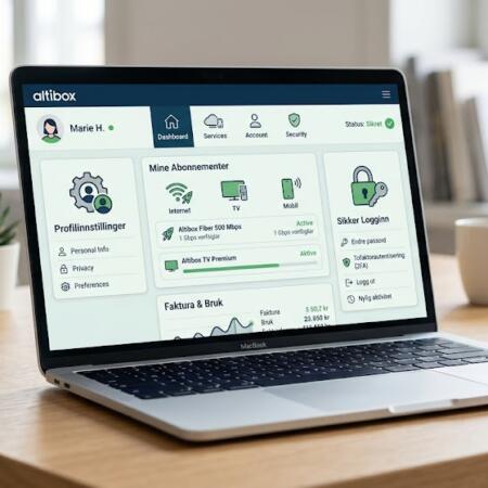 Altibox Min Side – Komplett guide til administrasjon, pakkevalg og altibox min side logg inn