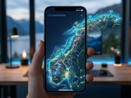 Telenor dekningskart – Komplett guide til mobil- og bredbåndsdekning i Norge
