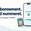 Beholde telefonnummeret når du bytter mobilabonnement