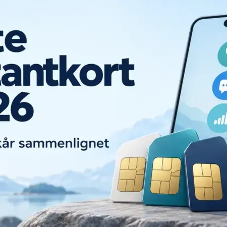 Beste kontantkort i 2026: Priser og vilkår sammenlignet