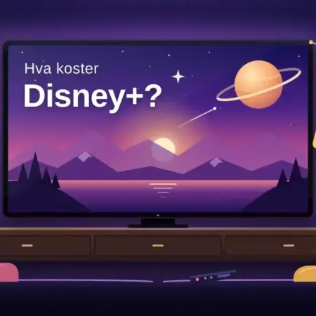 Disney+ pris i Norge 2026: Hva koster abonnementene?