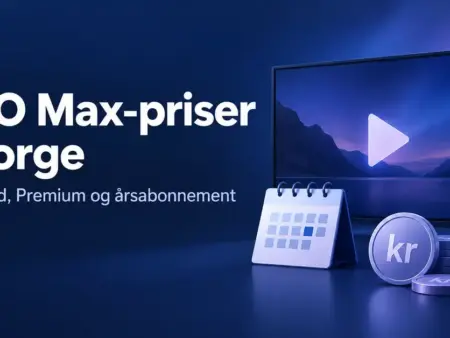 HBO Max-priser i Norge: Standard, Premium og årsabonnement
