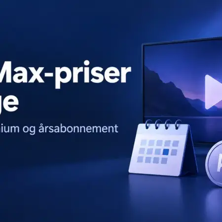 HBO Max-priser i Norge: Standard, Premium og årsabonnement