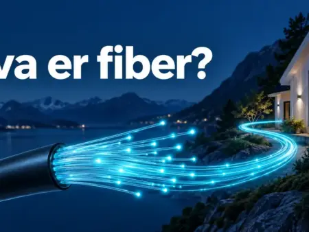Hva er fiber? Slik fungerer fiberbredbånd og når lønner det seg
