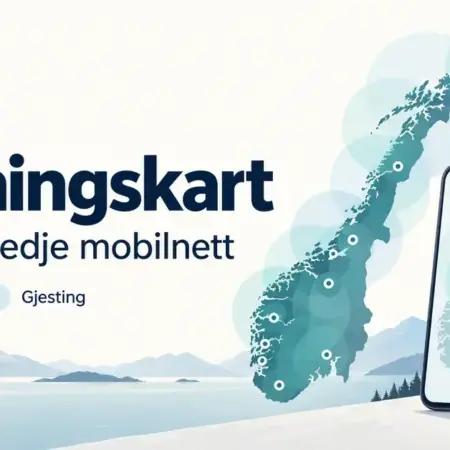 Ice dekningskart: Slik er dekningen til Norges tredje mobilnett
