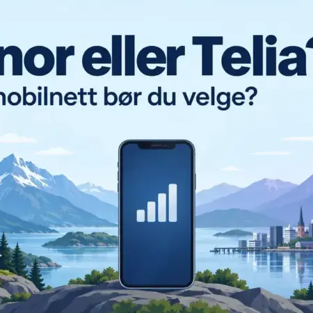 Telenor eller Telia: Hvilket mobilnett bør du velge?