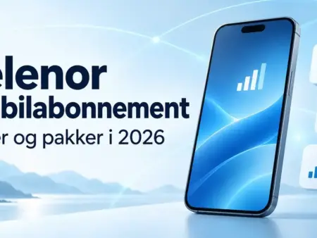 Telenor mobilabonnement: priser og pakker i 2026